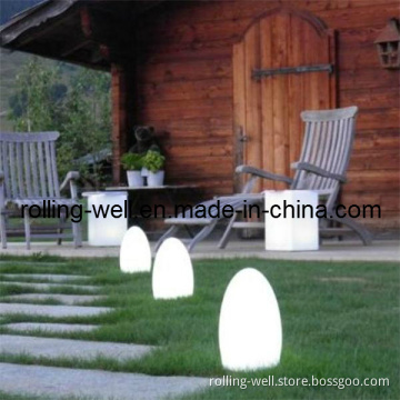 LED Light Egg LED Rechargeable Table Lamp Battery Operated LED Table Light Decoration (RW-0010)